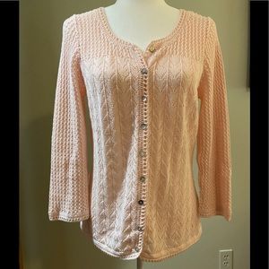 L.L. Bean Lightweight Cardigan Sweater, Size S